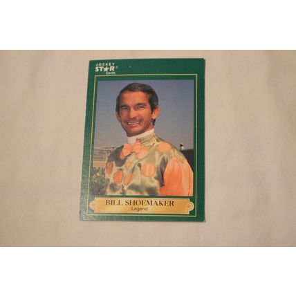 Bill Shoemaker 1991 Jockey Star NO. 3