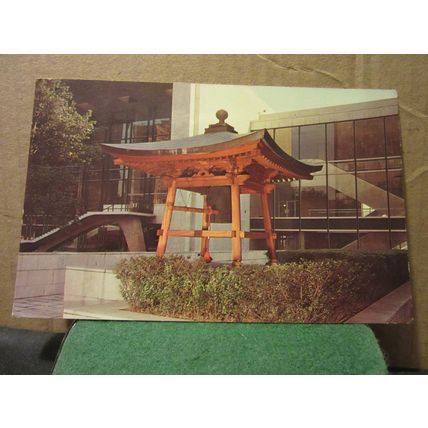 PEACE BELL, UNITED NATIONS, NEW YORK CITY, USA used postcard 1967 pm =