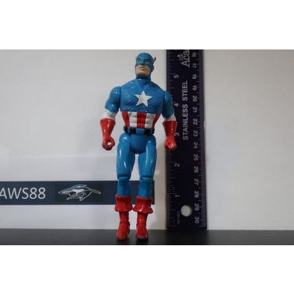 1990 Captain America Marvel Action Figure Loose