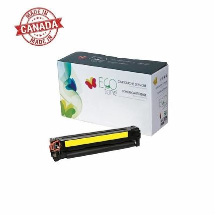 Compatible with HP CF212A (131A) Yellow Remanufactured EcoTone Toner - 1.8K