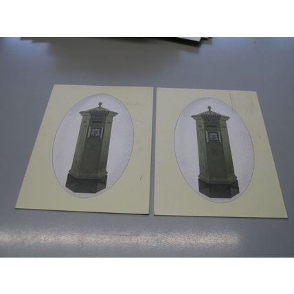 X2 1991 GB Event Postcard Cover - National Postal Museum - Post / pillar Box