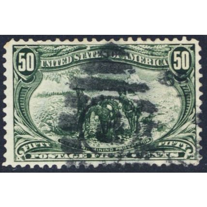 291, Used VF 50¢ Trans Mississippi ** Stuart Katz