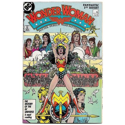 Wonder Woman #1 (1987) *DC Comics / Copper Age / Athena / Art By George Perez*