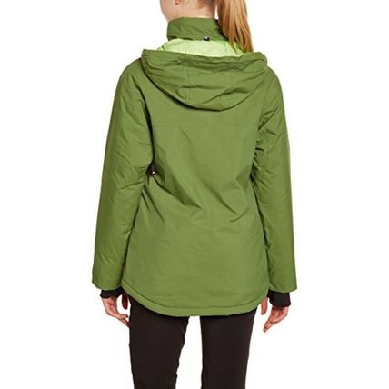 Urban Beach Canopy waterproof breathable windproof snow jacket green L/14 -75%