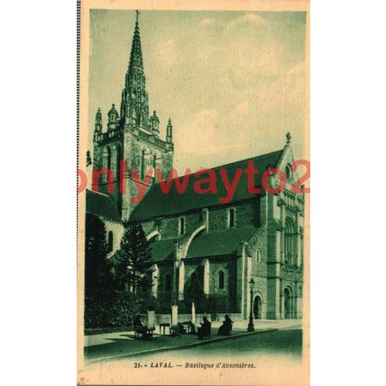 Laval, Basilique d'Avesnieres, France, 1900/10s, Postcard
