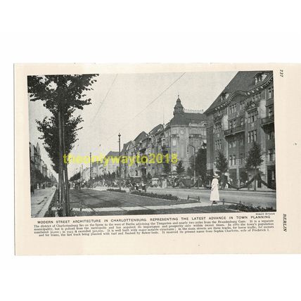 Charlottenburg, Nr Berlin, Germany, Book Illustration (Print), c1920