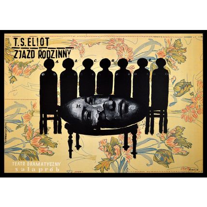 FAMILY REUNION 1963 Franciszek Starowieyski POLISH POSTER