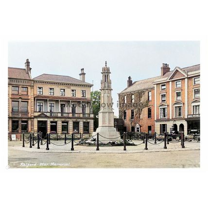 ptc1043 - Retford , War Memorial , Nottinghamshire - print 6x4