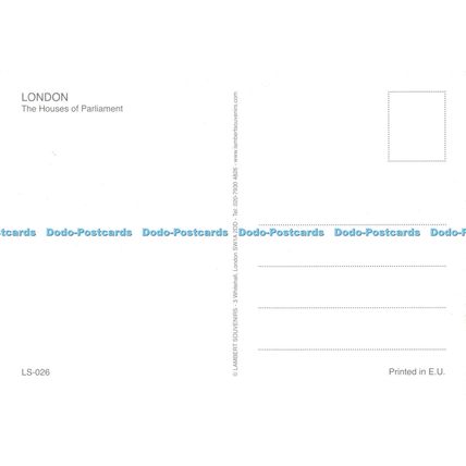 D023379 Houses of Parliament. London. Lambert Souvenirs