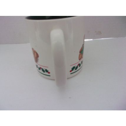 Creative Concepts Coffee Mug Christmas- Teddy Bears 1993 T. Cathey Korea
