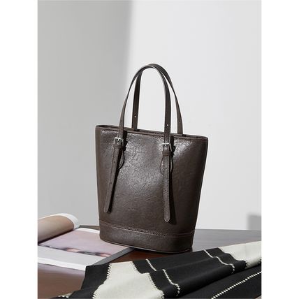 Genuine Leather Women Handbags Tote Purse Shoulder Bag Brown