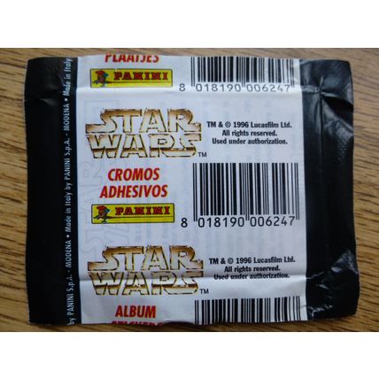 Panini Star Wars Sticker Pack (1997)