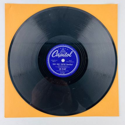 Mel Blanc – Toot, Toot, Tootsie (Good-Bye) Capitol Record 78RPM Shellac Vinyl 78