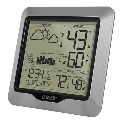 La Crosse Technology Advanced Wireless Weather Station: Dynamic Icons, Barometri