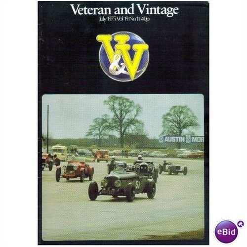 Veteran And Vintage Magazine Vol 19 No 11 JULY 75