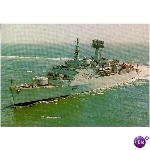 GB Postcard - HMS Antrim. D 18