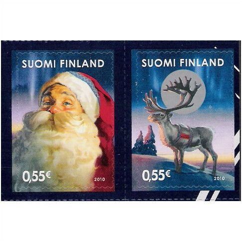 Mi 2057/8: Christmas.