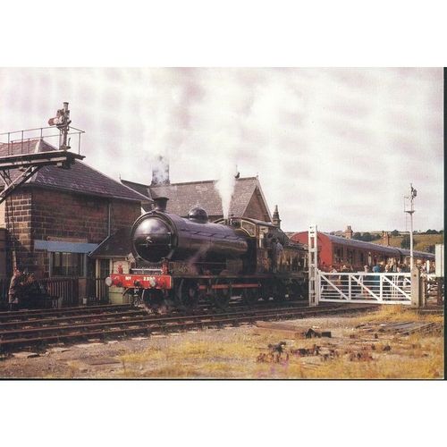 North Yorkshire Moors Railway Postcard - Grosmont Station