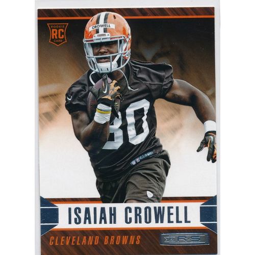 2014 Panini Rookies & Stars #139 Isaiah Crowell RC Cleveland Browns