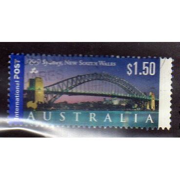 AUS 2000 $1.50 'SYDNEY HARBOUR BRIDGE' FINE USED (EBID43-950)
