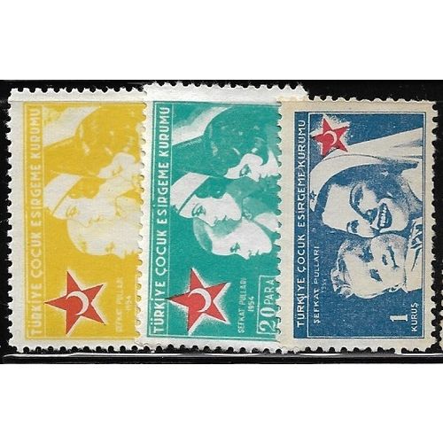 1954 Michel Z176/Z178 - #2 MH (*)/MNH (**)