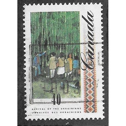 CAN 1991 40c 'UKRANIAN IMMIGRATION' FINE USED (EBID71-196)