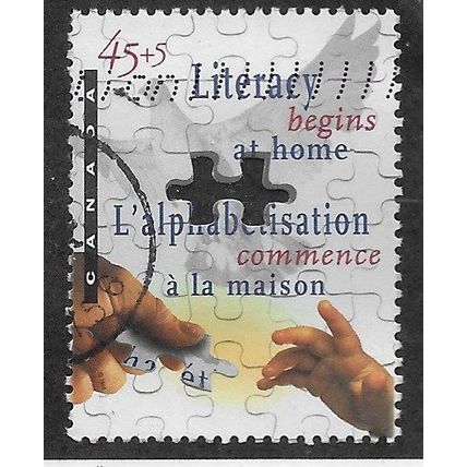 CAN 1996 45c 'LITERACY CAMPAIGN' FINE USED (EBID71-371)