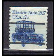 1906a 17c Electric Auto Fine MNH Dry Gum Gap Single Type A RS PreCnx CA1149