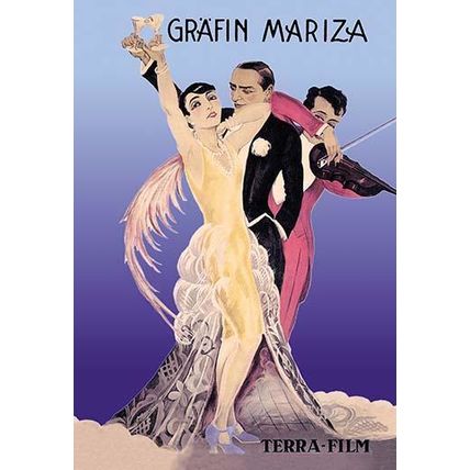 Grafin Mariza: A German Operetta 20 x 30 Poster