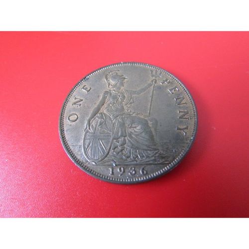 1936 GEORGE V PENNY - COIN - 2. AH