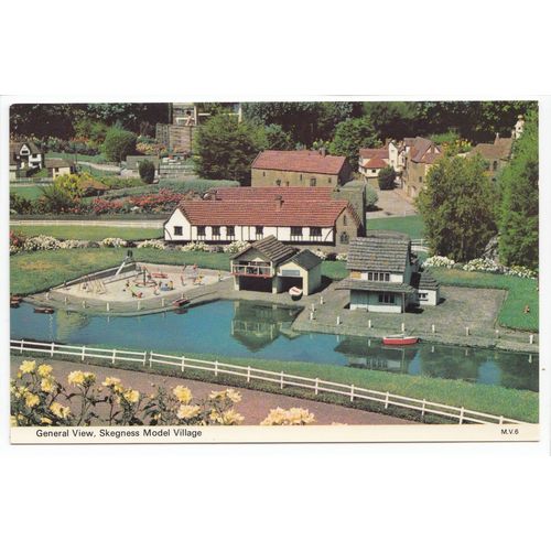 General View Skegness Model Village Lincolnshire Postcard MV6