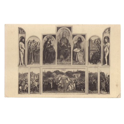 SAINT BEVAN CATHEDRAL, GAND, BELGIUM unused vintage postcard /