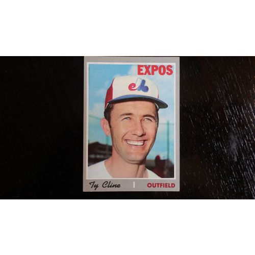 1970 Topps Card # 164 Ty Cline Very Good (3) Montreal Expos