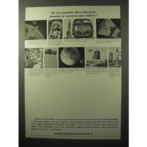 1964 North American Aviation Ad - Great Space History