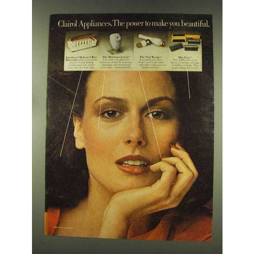 1977 Clairol Ad - Nail Works, Dry Guy