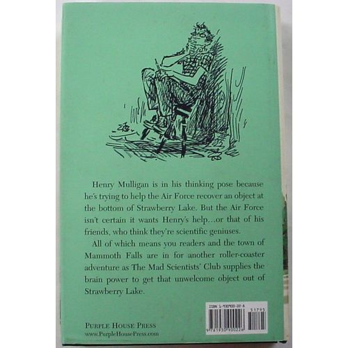 The Big Kerplop Mad Scientists' Club 1st Edition Purple House Press hcdj Brinley