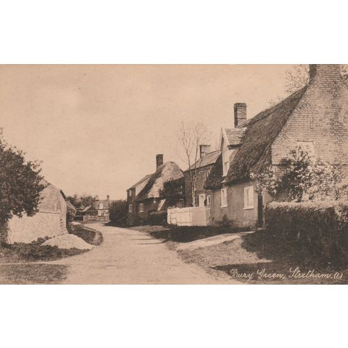 Bury Green Stretham Cambridgeshire Postcard (CAM77320)