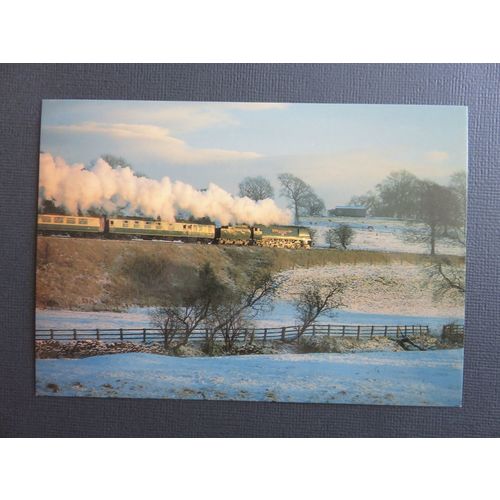 Keighley & Worth Valley Railway 34092 City of Wells WV114 Postcard #31