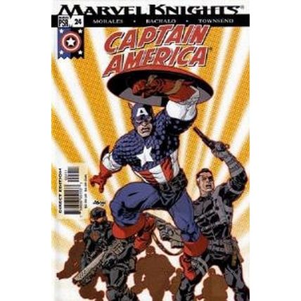 Captain America (Vol 4) # 024 VFN MODERN AGE COMICS