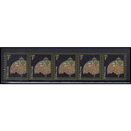 3758v 1c Tiffany Lamp Very Fine MNH PNC S11111/5 KA8214
