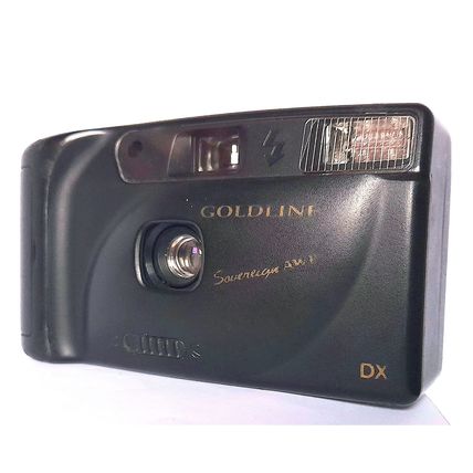 35mm POCKET FILM CAMERA - GOLDLINE SOVEREIGN - 2 x AA Batt CLEAN & WORKING WELL