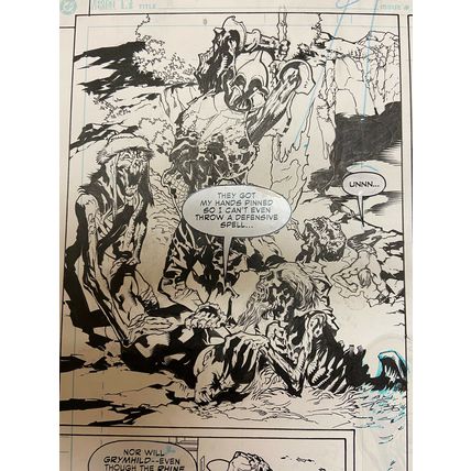 Aquaman #8 p6 (2003) Guichet Aquaman Tempest Valkyries Sword & Sorcery Horror
