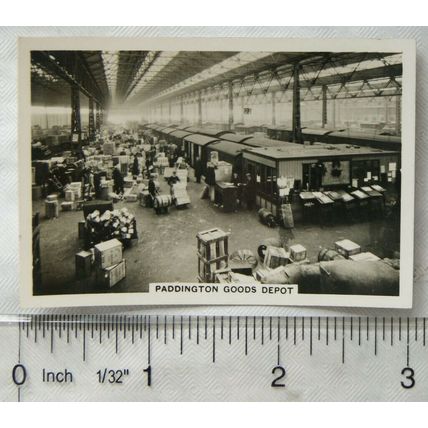 1938 Senior Service British Railways 9 Paddington Goods Depot
