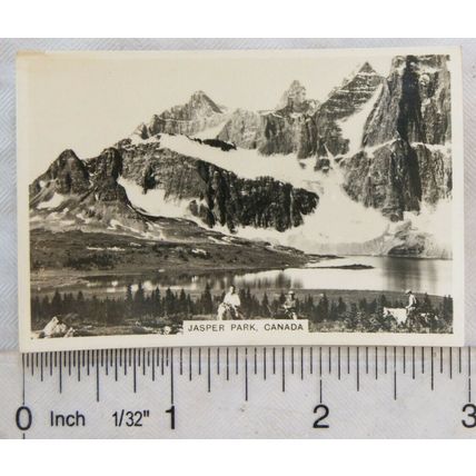 1937 Senior Service Winter Scenes No. 12 Jasper Park, Canada