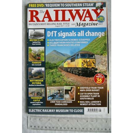 2017 Railway Magazine No. 1,397, Vol. 163, August