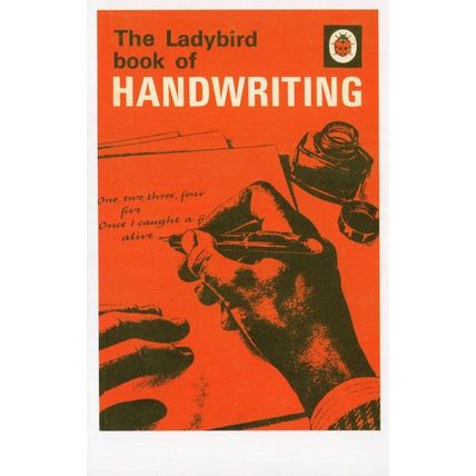 Ladybird Book Of Writing Parker Ink 1st Edition Book Postcard