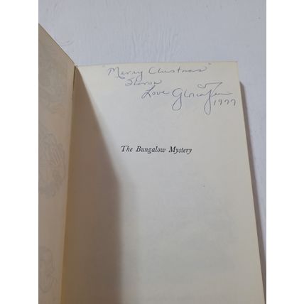 The bungalow mystery Nancy Drew Carolyn Keene book 1960