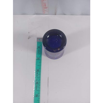 madria COBALT BLUE FROSTED SHOT GLASS SHOTGLASS good