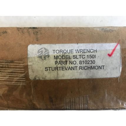 New STURTEVANT RICHMONT SLTC 150I TORQUE WRENCH 670265 ROE, ROOM5