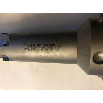 MAPAL 10ZE-1227-4169/30081513,1065818 PCD-TIP COOLANT BAR,HSK-A63 SHANK,SC